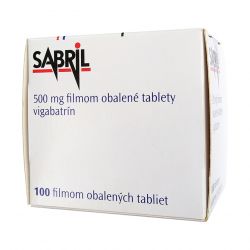 Сабрил (Вигабатрин) таблетки 500мг №100 (100 таблеток) в Мурманске и области фото