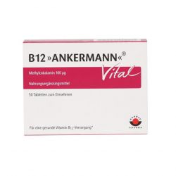 Витамин В12 Ankermann Vital (Метилкобаламин) табл. 100мкг 50шт. в Мурманске и области фото