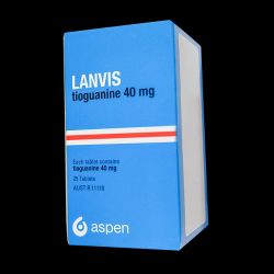 Ланвис (Тиогуанин) таблетки 40мг 25шт в Мурманске и области фото