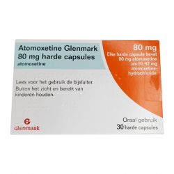 Атомоксетин 80 мг Европа :: Аналог Когниттера :: Glenmark капс. №30 в Мурманске и области фото
