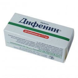 Дифенин (Фенитоин) таблетки 117мг №60 в Мурманске и области фото