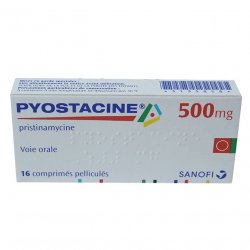 Пиостацин (Пристинамицин) таблетки 500мг №16 в Мурманске и области фото